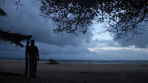 Megaraj Suresh, onthe beach in Batticaloa, says trying to come to Australia was his worst mistake. Photo: Ben Doherty Read more: http://www.smh.com.au/world/i-know-they-will-come-for-me-20130320-2gfoj.html#ixzz2PxK89XyK 