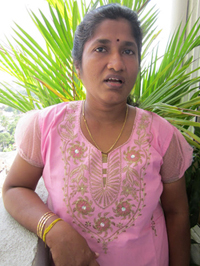 Ananthy Sasitharan, wife of Sinnaththurai Sasitharan alias Ezhilan | Image by: Dushiyanthini Kanagasabapathipillai